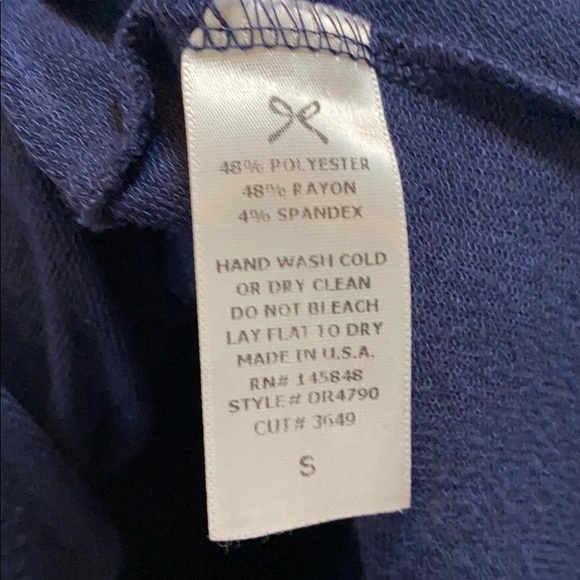 3/4 Sleeve A-Line Dress - Picture 4 of 4